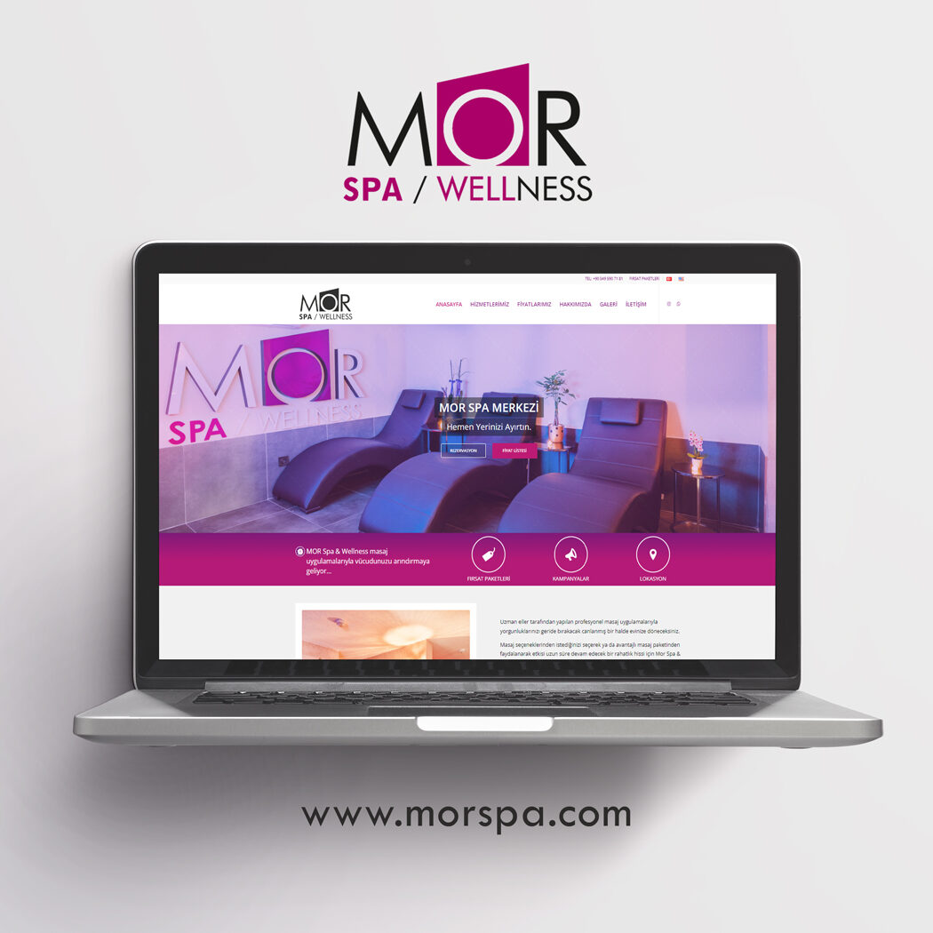 Mor Spa Web Tasarım Hizmeti